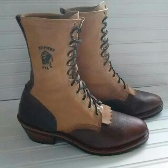 chippewa packer cowboy boots